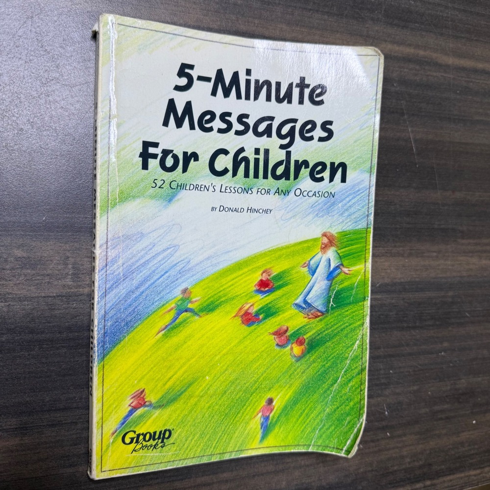 5 Minute Messages For Children Donald Hinchey Group Books Sunday School Lessons